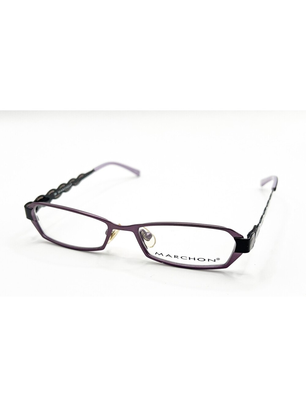 Marchon Nyc M214 506 Purple Authentic Eyeglasses 48-15-135